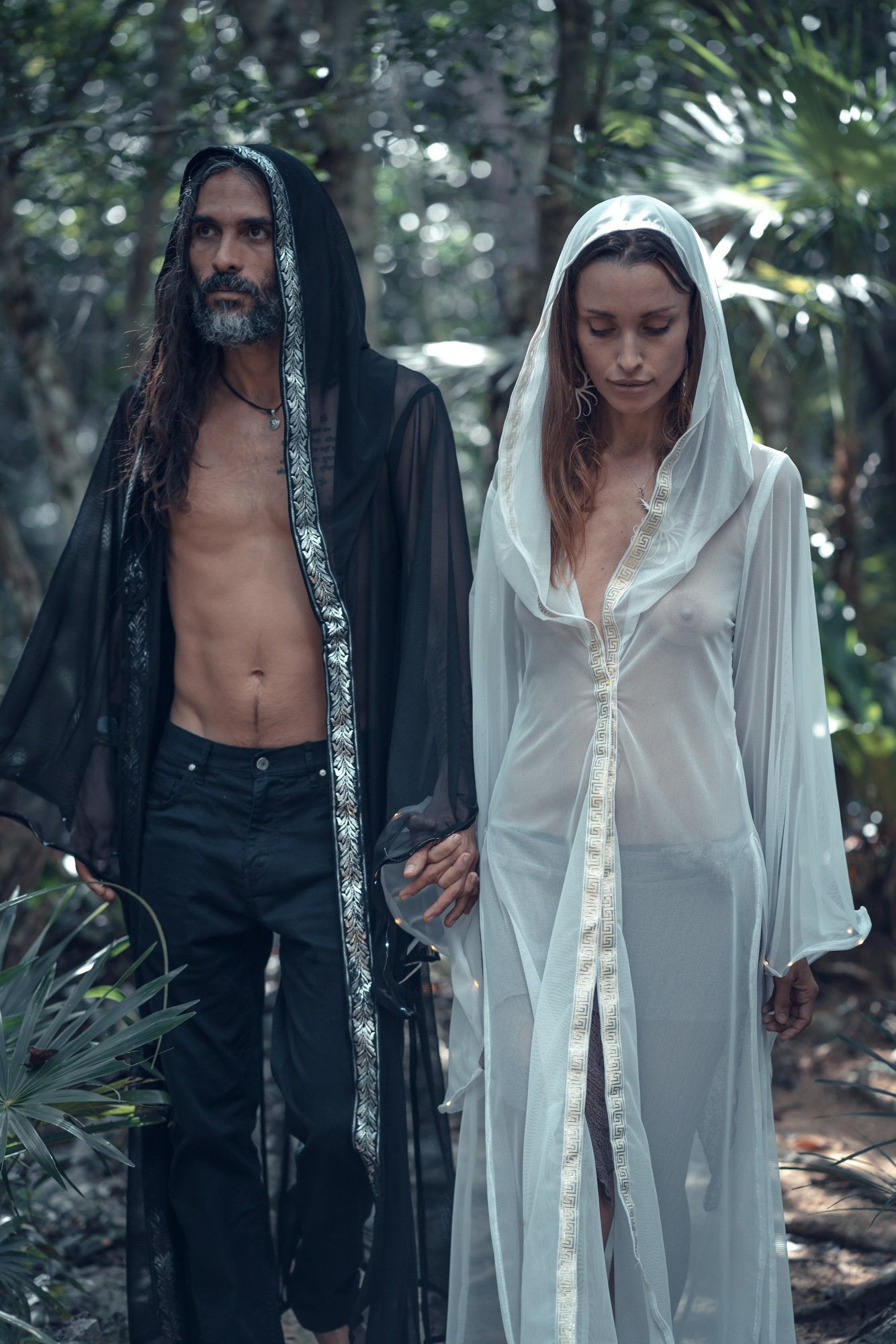 LED Oracle Kimono (Black)