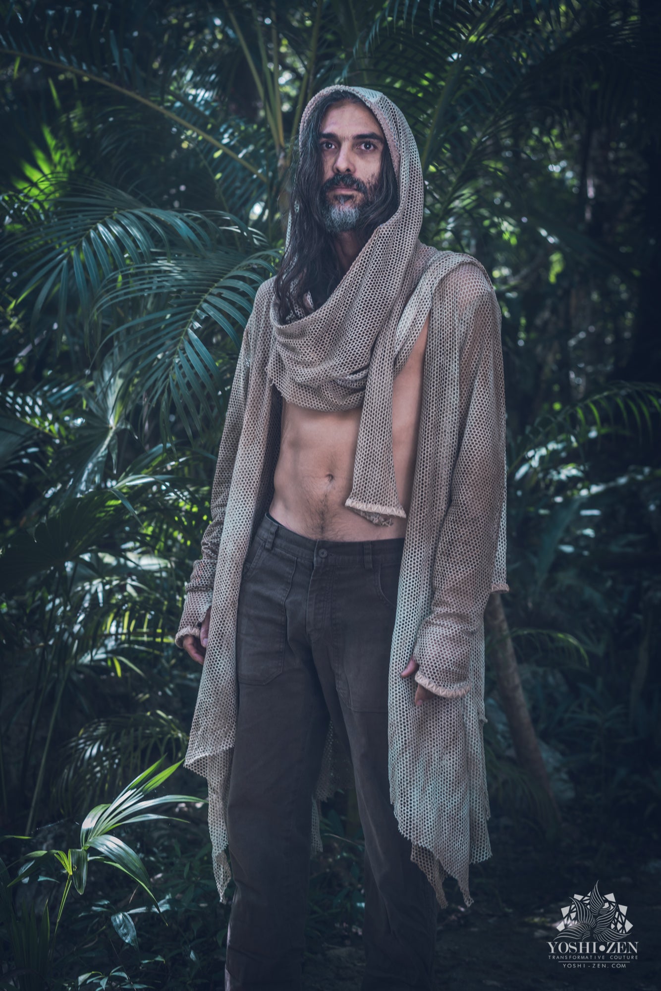 Balam-Ha Cotton Mesh Jacket