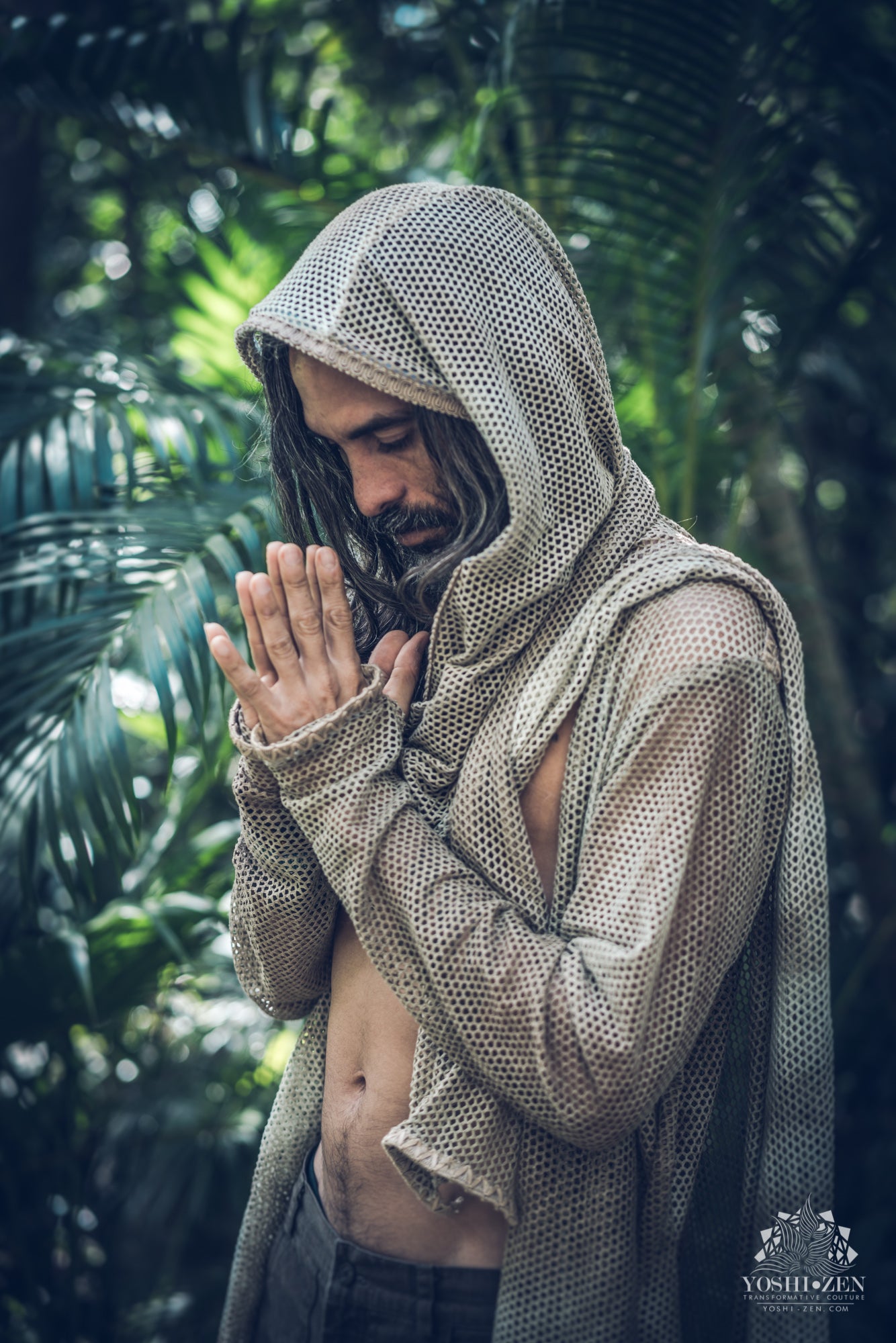 Balam-Ha Cotton Mesh Jacket
