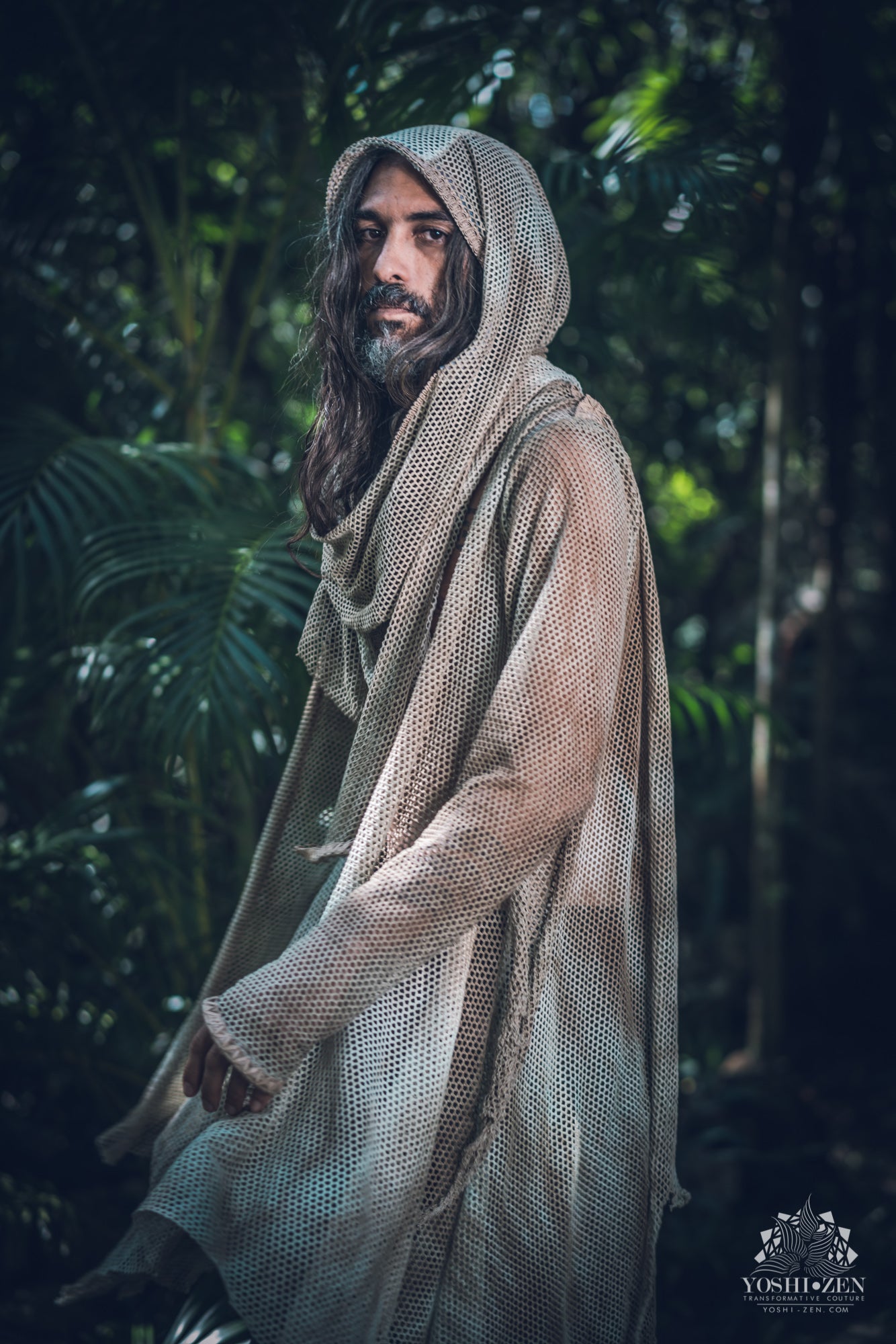 Balam-Ha Cotton Mesh Jacket
