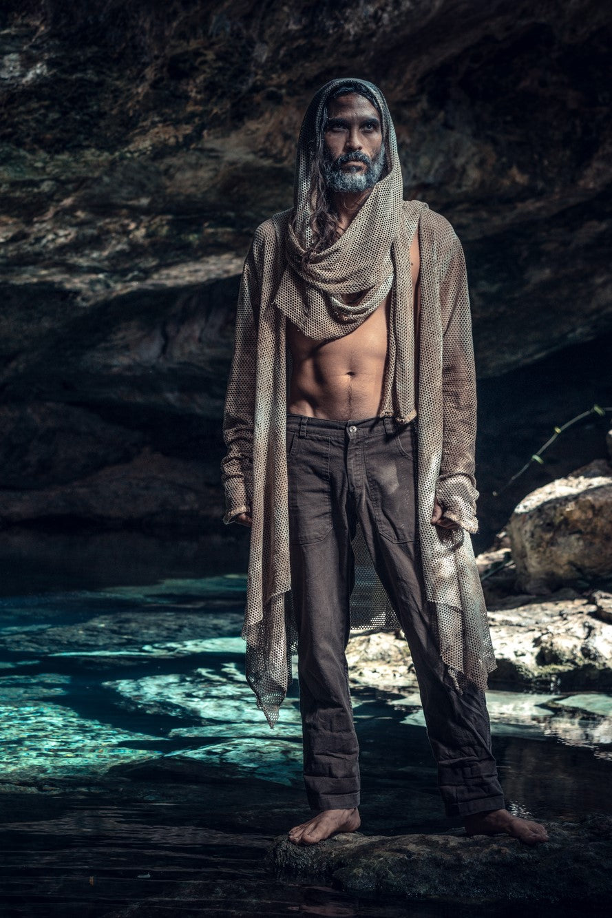 Balam-Ha Cotton Mesh Jacket