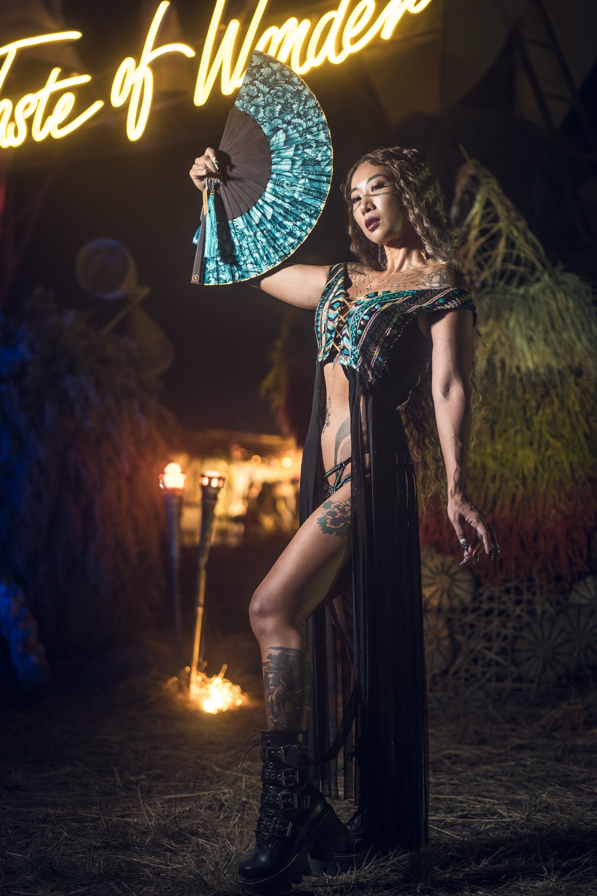 Yemanja Sequin Fringe Top