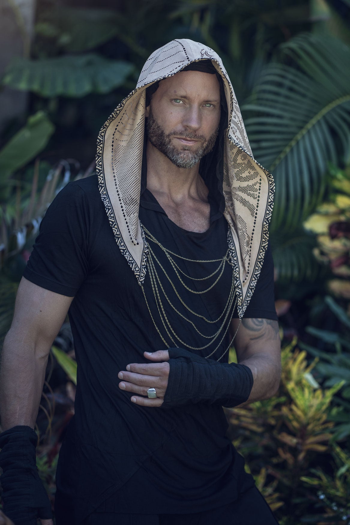 Earth Element Chain Hood
