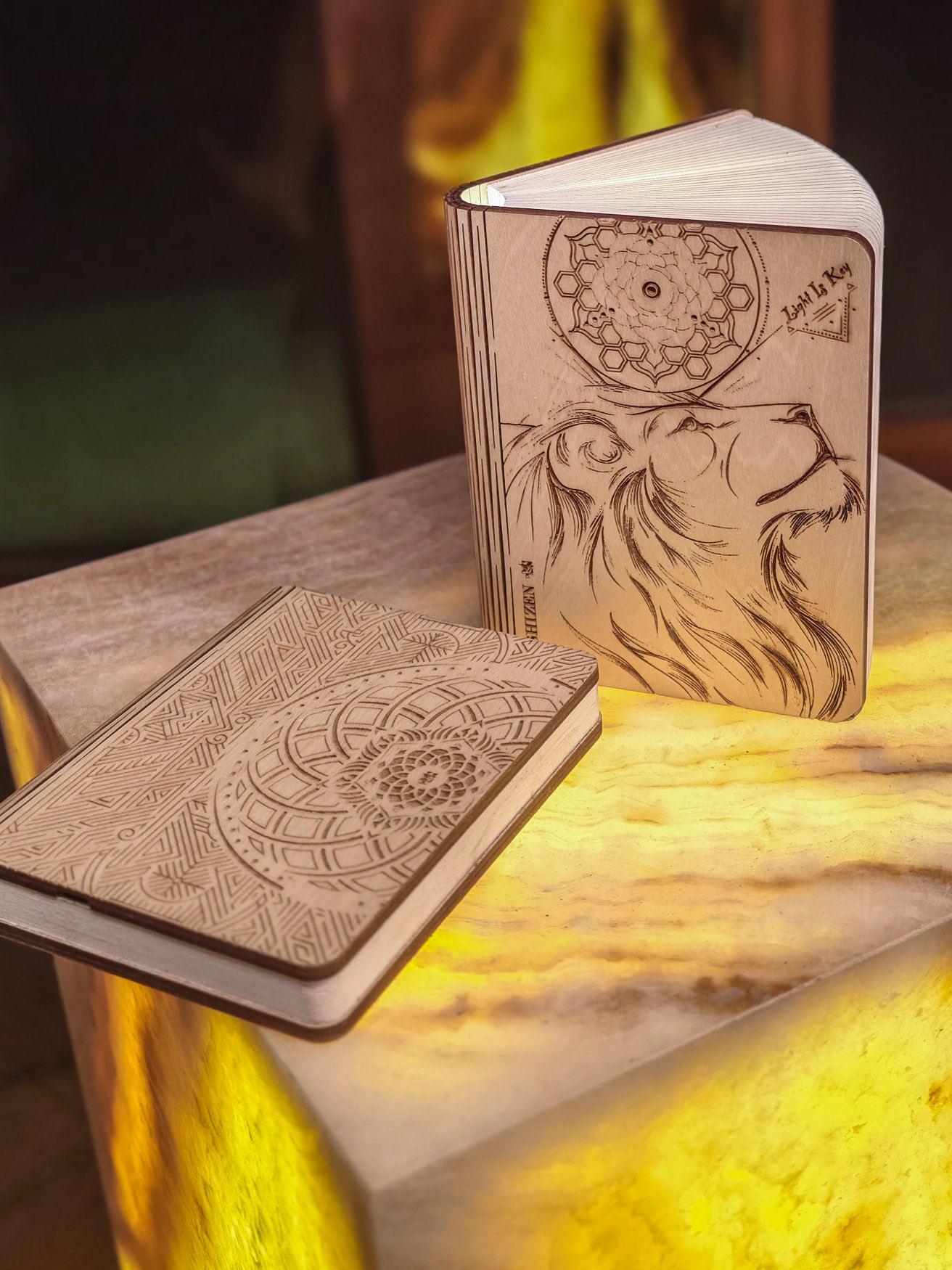 Light is Key Lamp Book (Leo Power)