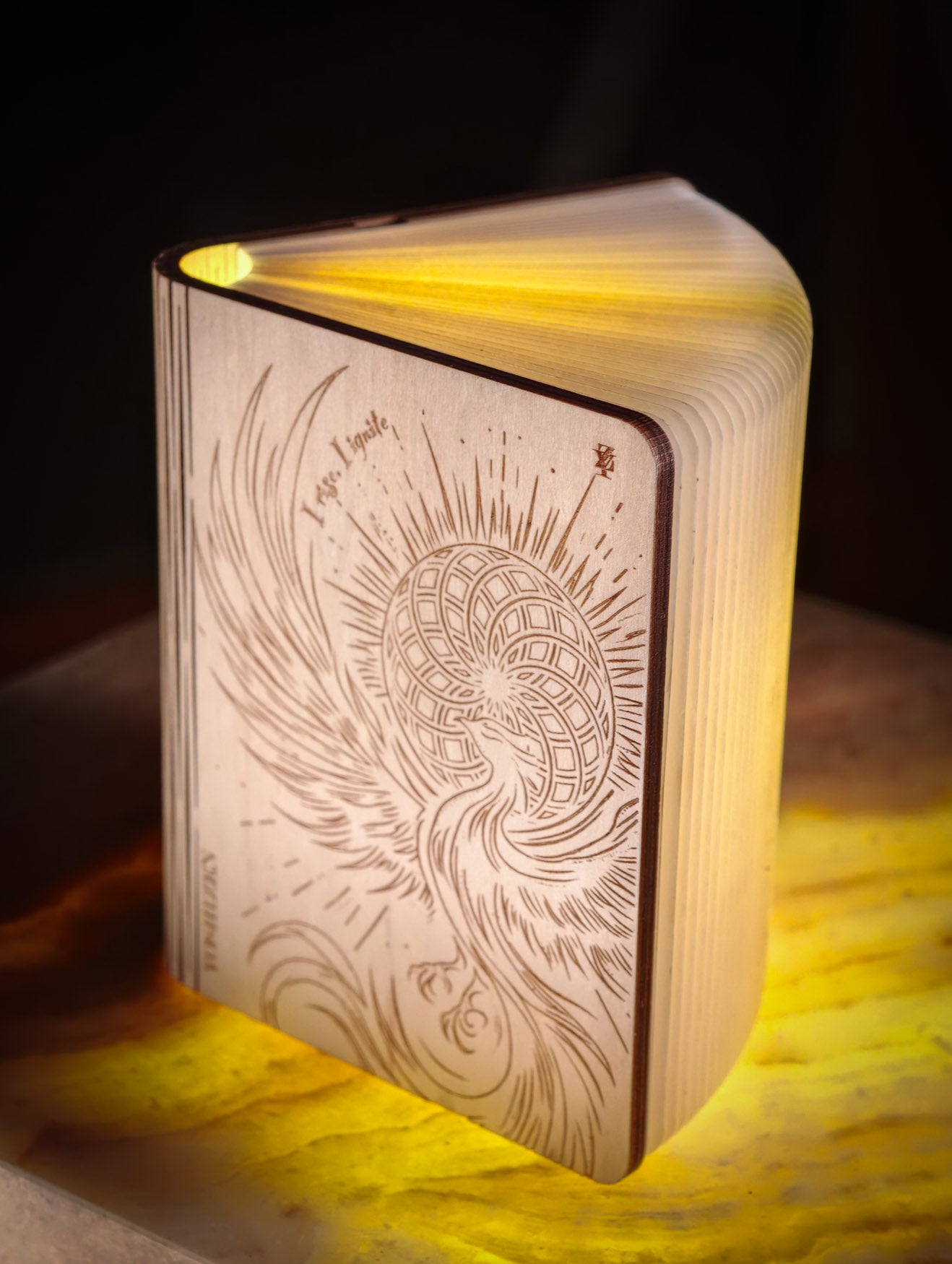 Light is Key Lamp Book (Phoenix Rising)