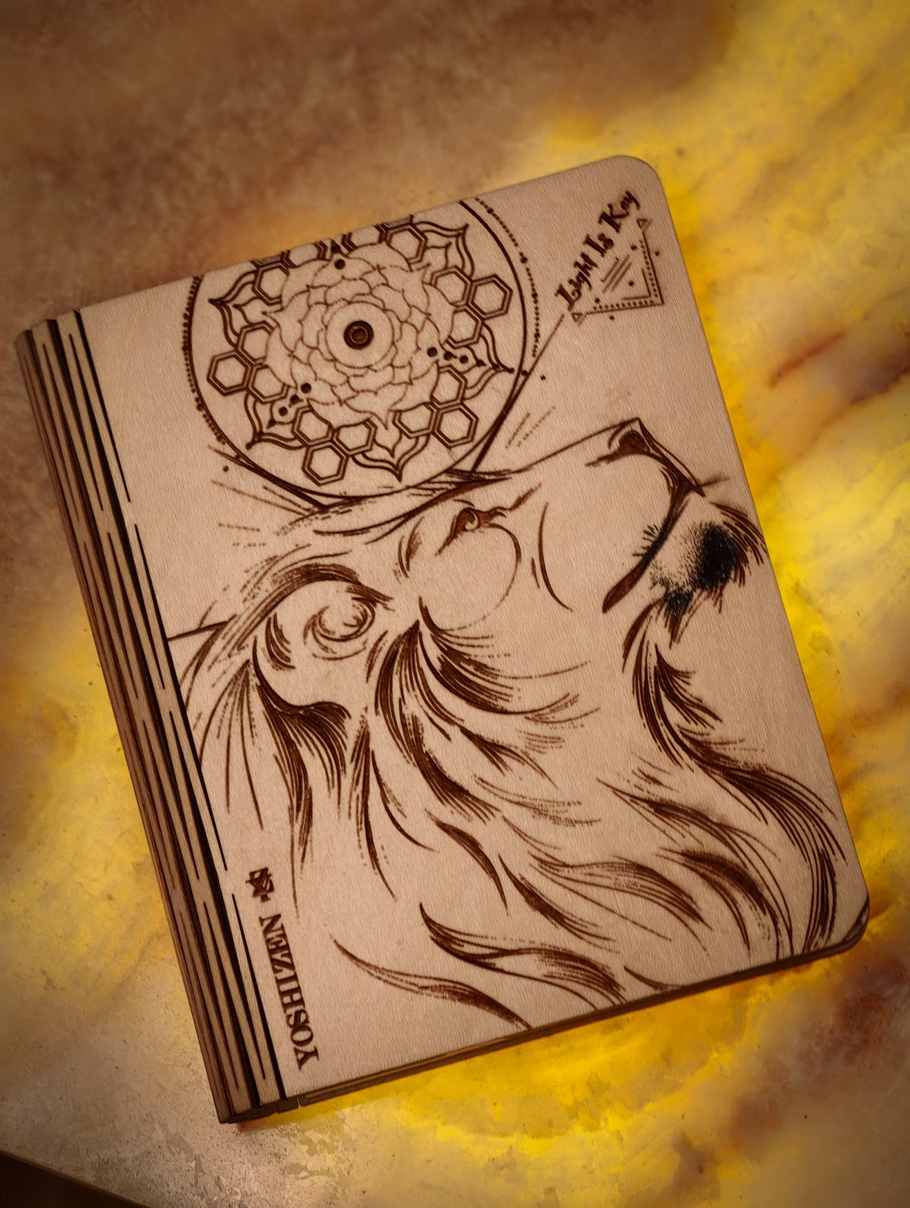 Light is Key Lamp Book (Leo Power)