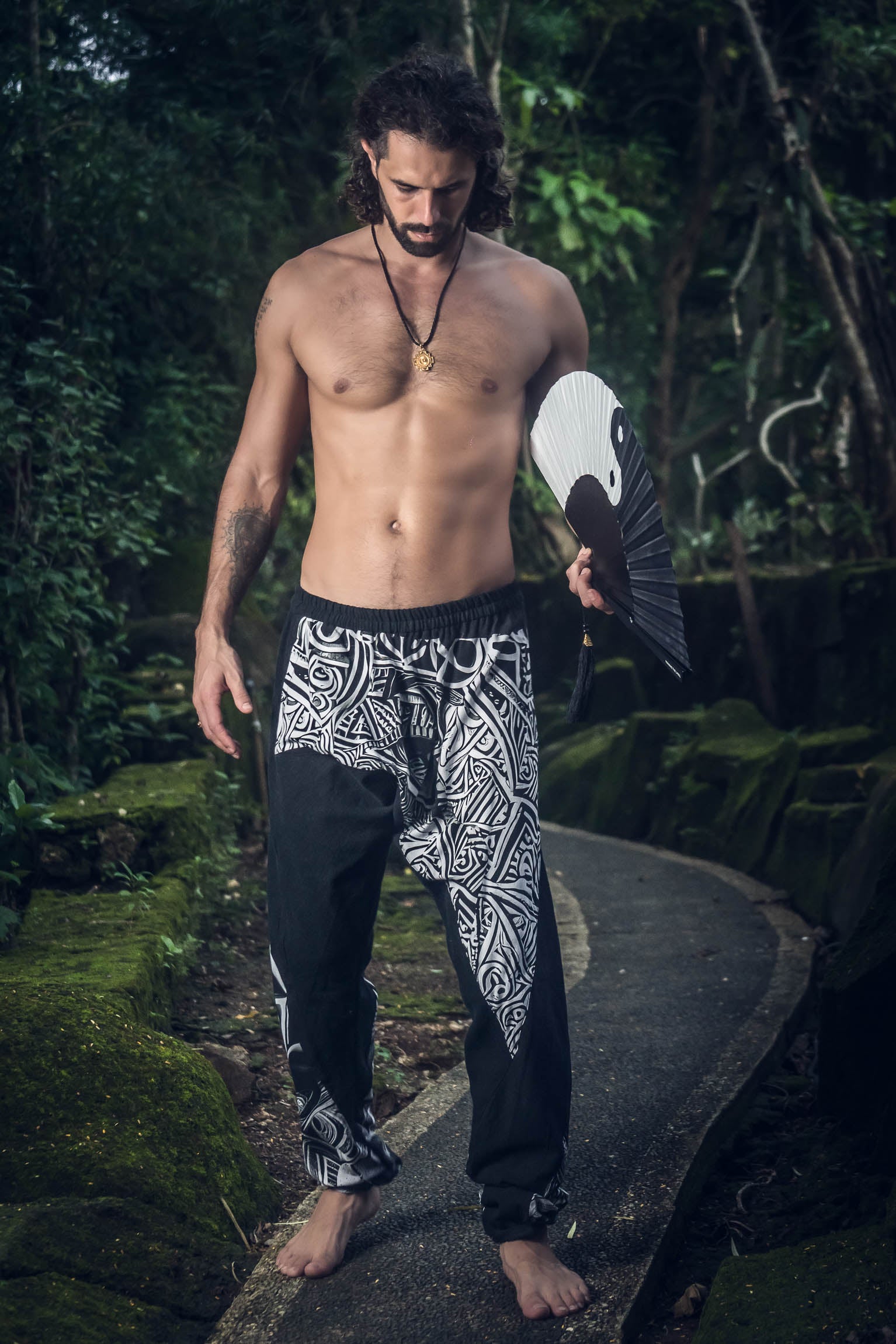 Street Scribe Harem Pants