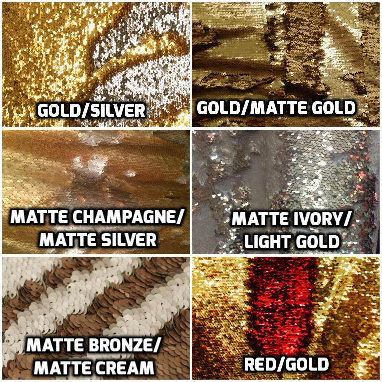 Custom Color Changing Sequin Fringe Hood